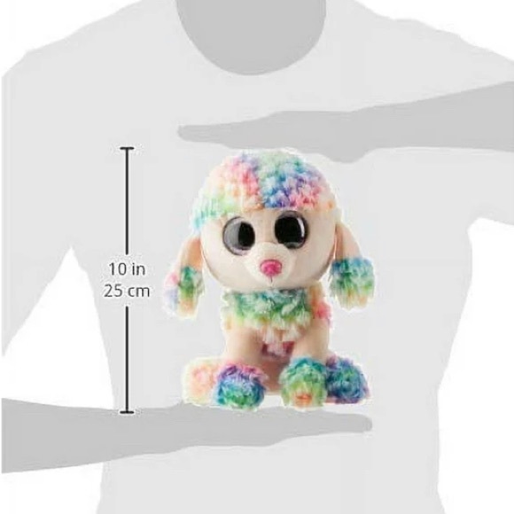 TY Beanie Boos - Rainbow Poodle - 9” Tall - Picture 11 of 11